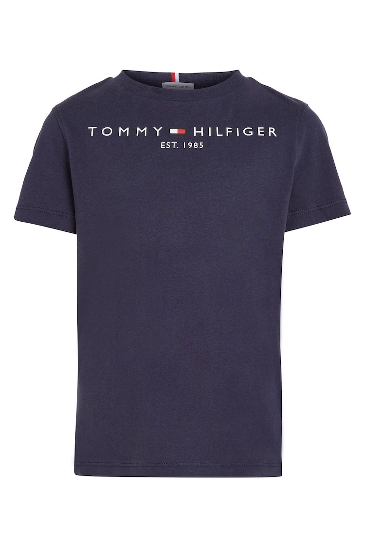 Tommy Hilfiger Navy Blue Essential T-Shirt - Image 1 of 5