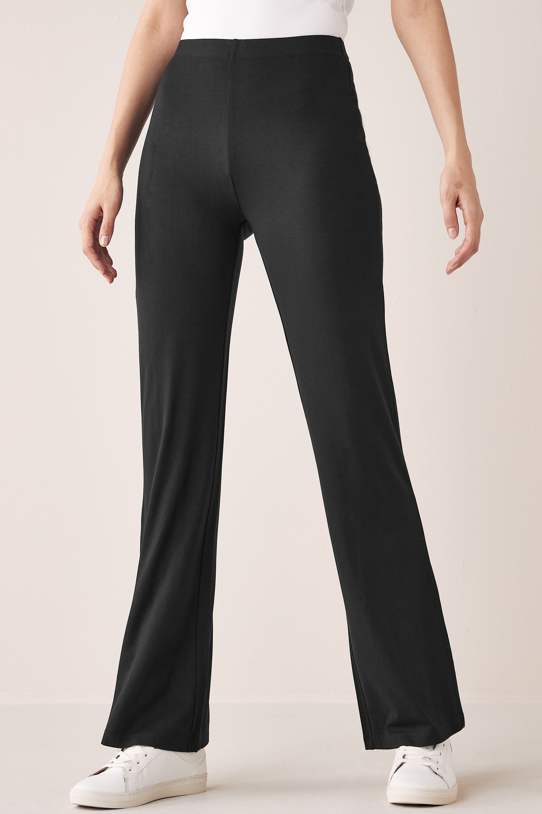 Buy Black Flare Next Full Length Leggings from the Next UK online shop