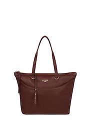 Cultured London Heston Leather Tote Bag - Image 2 of 5