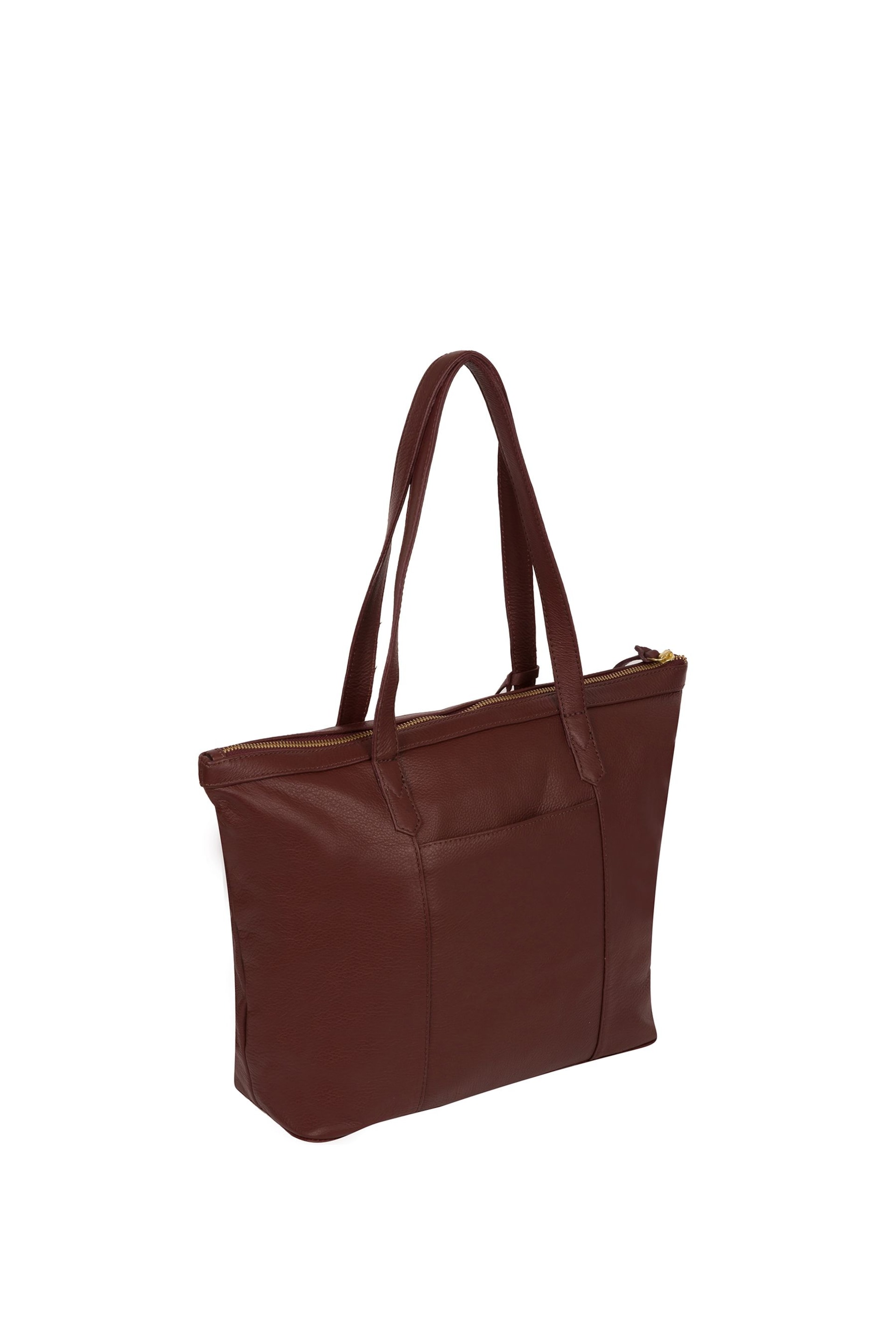 Cultured London Heston Leather Tote Bag - Image 4 of 5