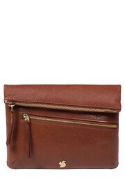 Conkca Flare Leather Clutch Bag - Image 2 of 4