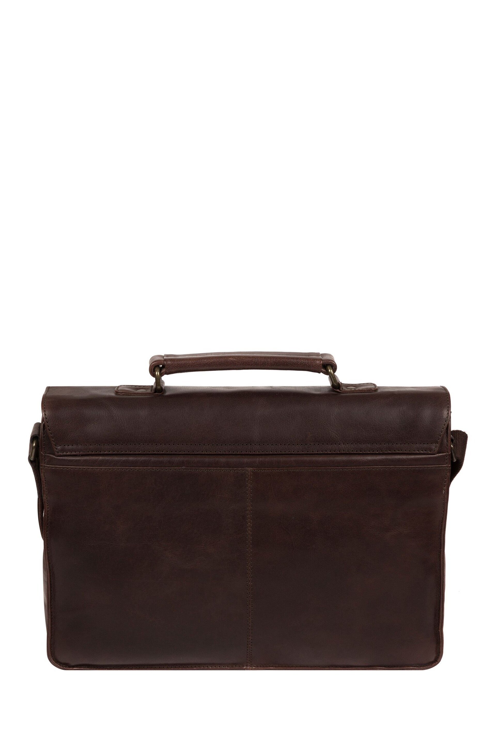 Conkca Pinter Leather Work Bag - Image 2 of 8