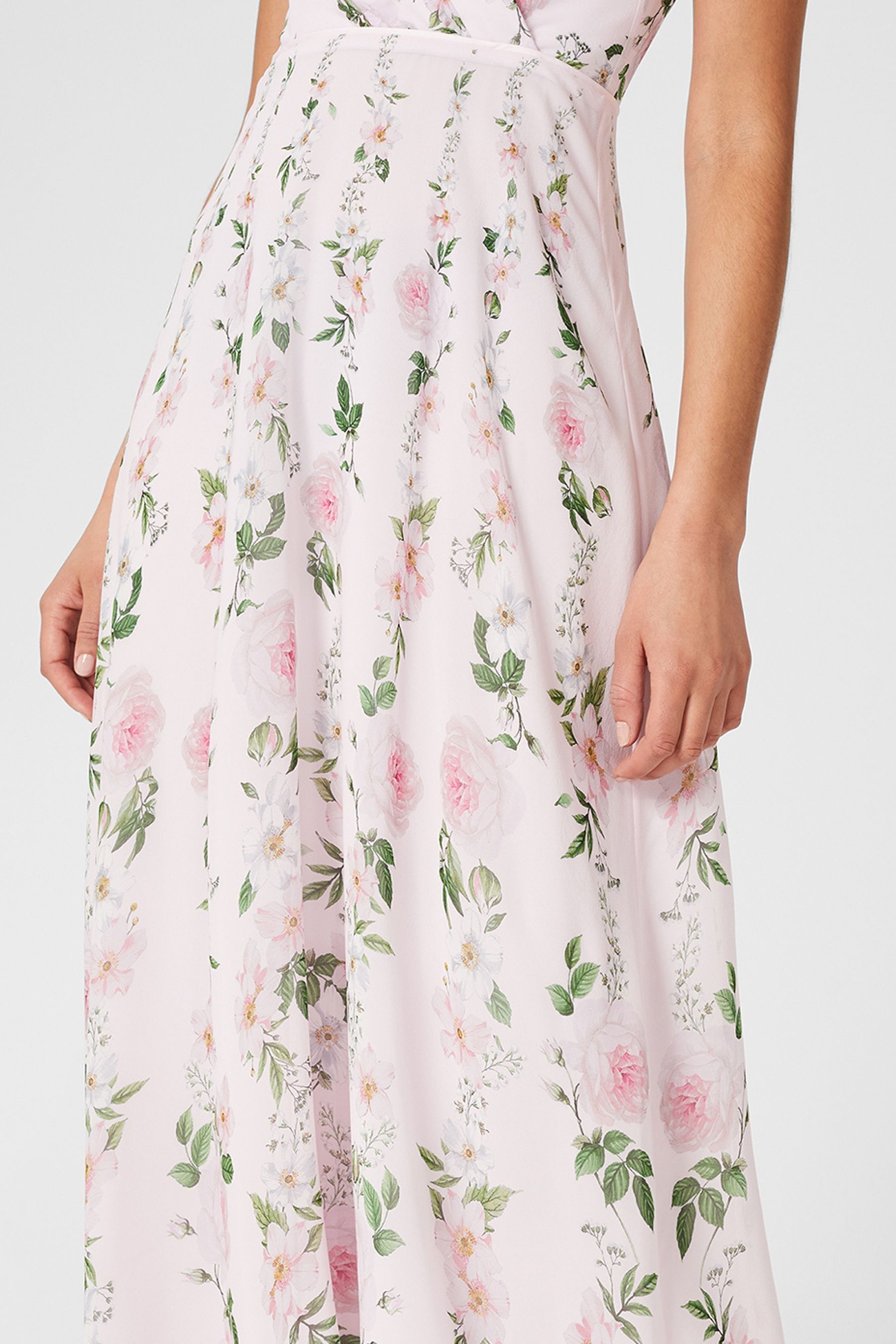 Buy Hobbs Pink Catherine Silk Dress from the Next UK online shop