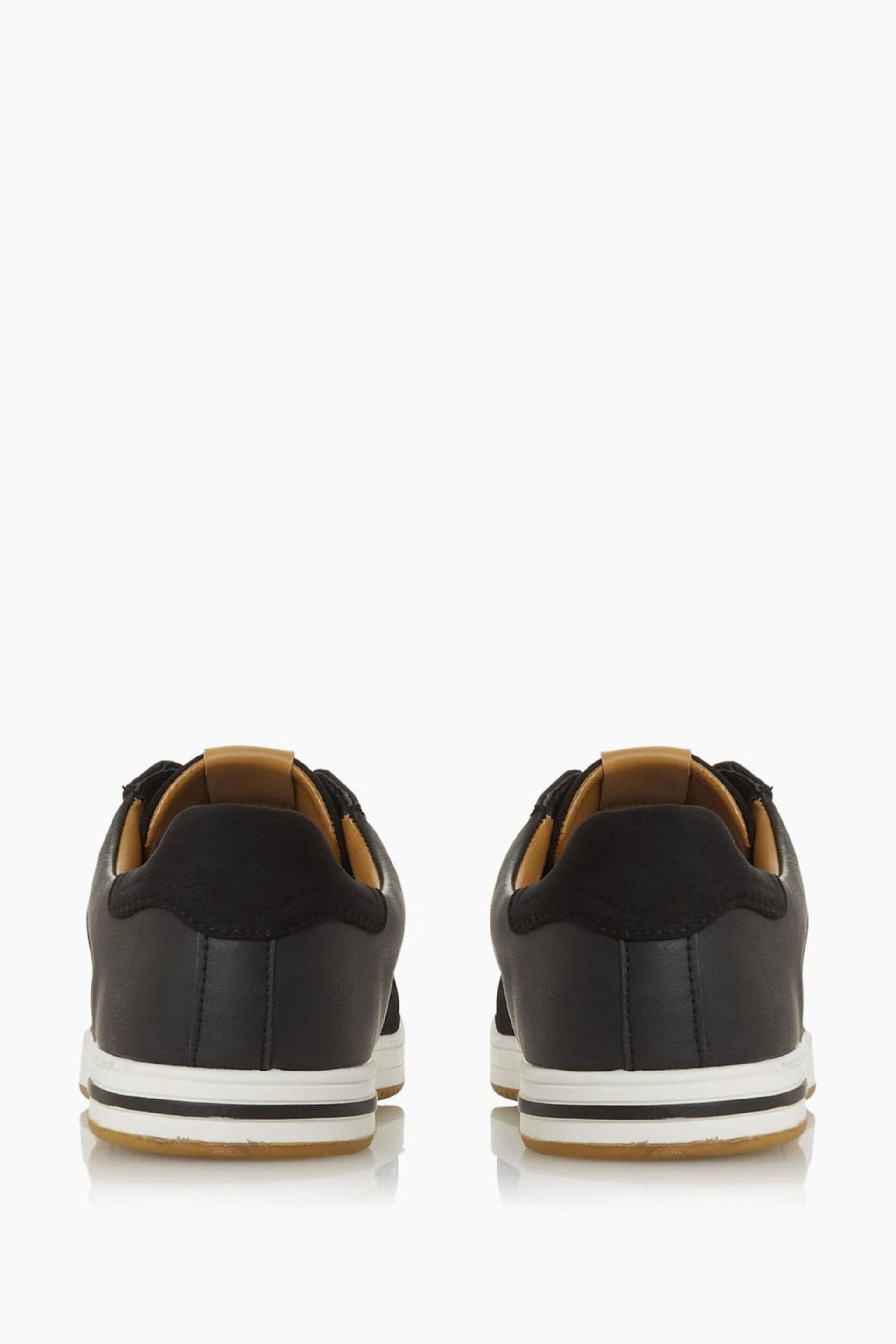 Dune London Black True Stripe Panel Trainers - Image 7 of 7