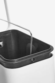 White 5L Soft-Close Pedal Bin - Image 4 of 4