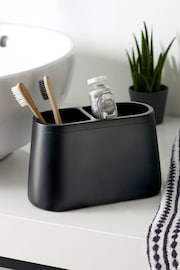 Black Black Moderna Double Toothbrush Tidy - Image 1 of 2