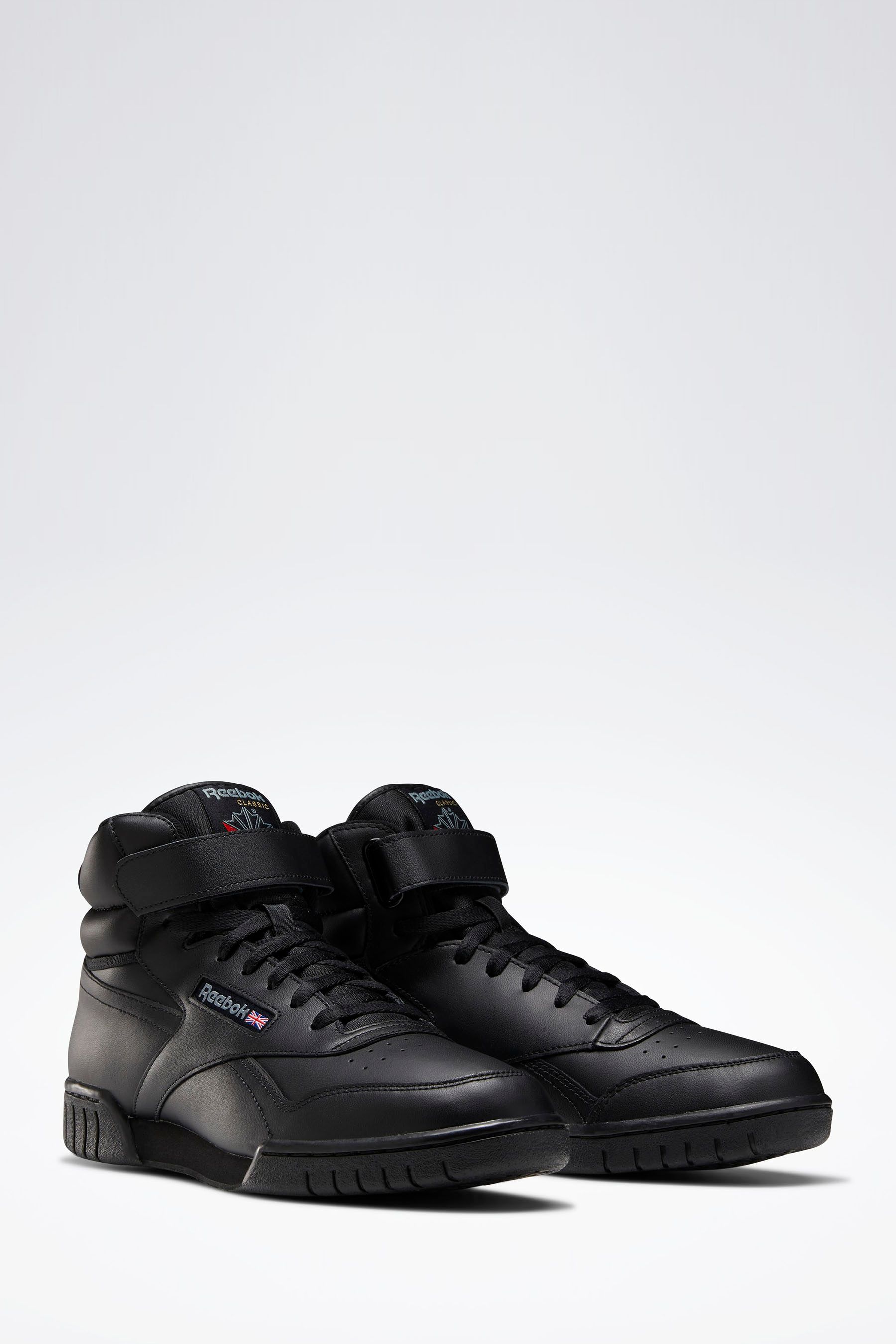 Buy Reebok Black Ex O Fit Hi Trainers from the Next UK online shop