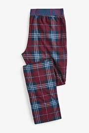 Navy Blue/Red Check Motionflex Cosy Pyjamas Set - Image 8 of 8