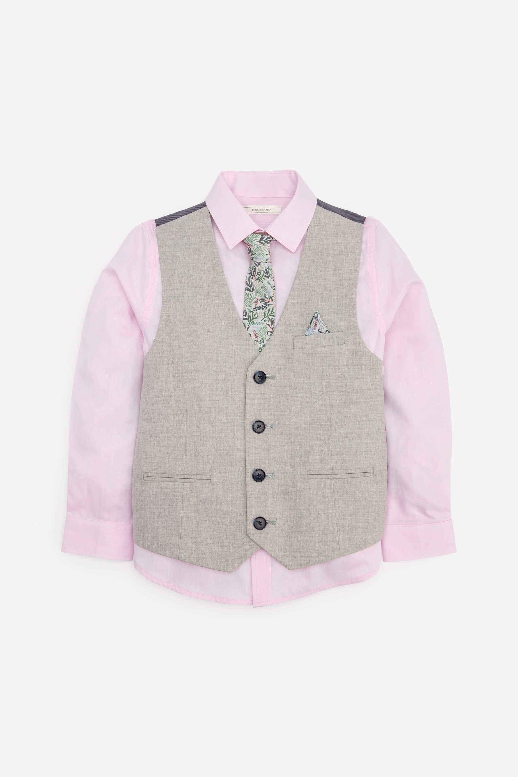 Boys pink waistcoat clearance