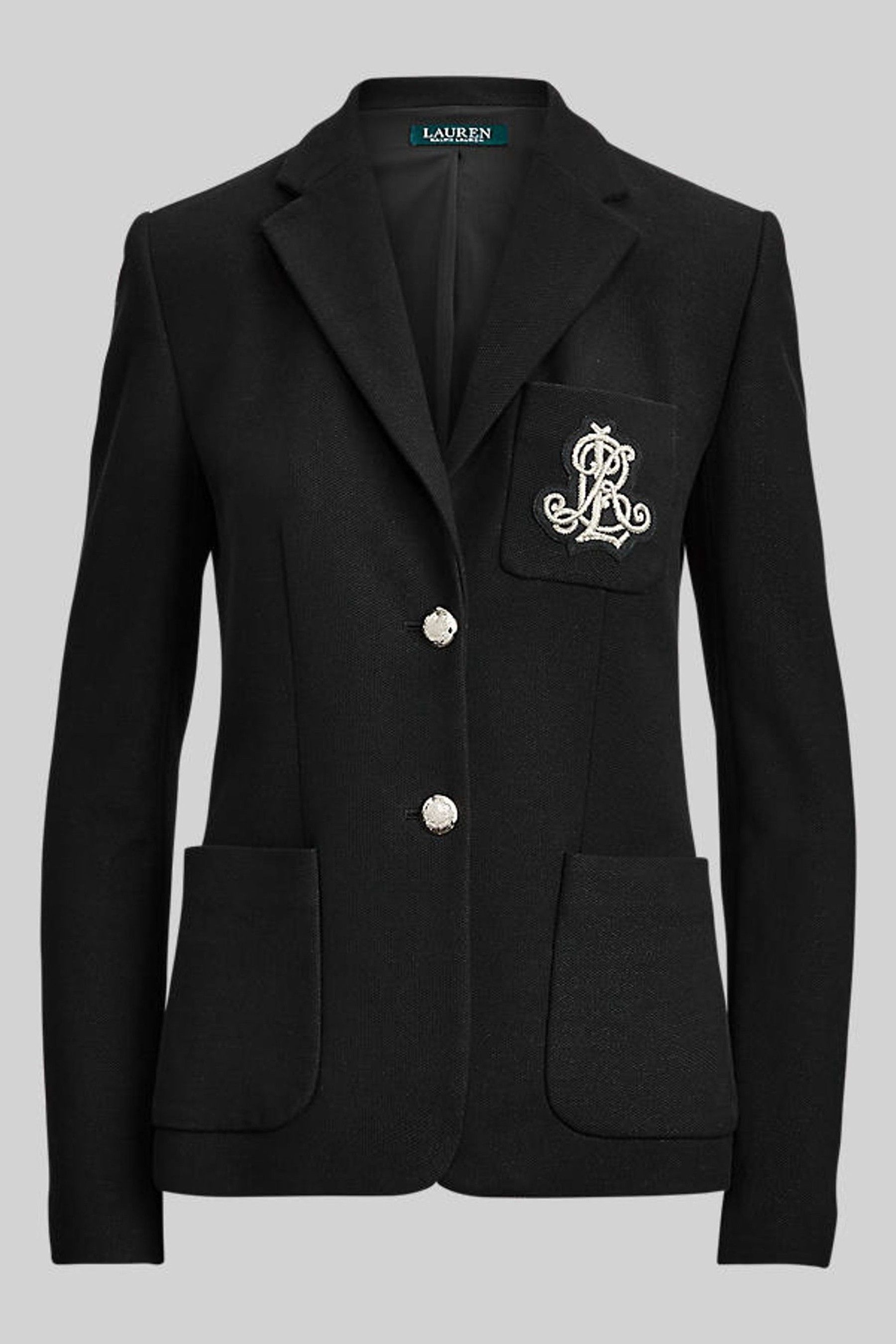 Polo ralph lauren blazer with logo crest sales