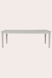 Laura Ashley Pale Steel Henshaw Extending Dining Table - Image 5 of 6