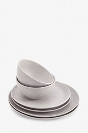 Buy 12 Piece Stone Kya Dinnerware Dinner Set from the Next UK online shop