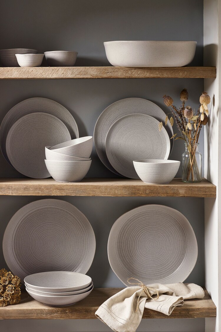 Buy Stone Kya Dinnerware Set of 4 Pasta Bowls from the Next UK online shop