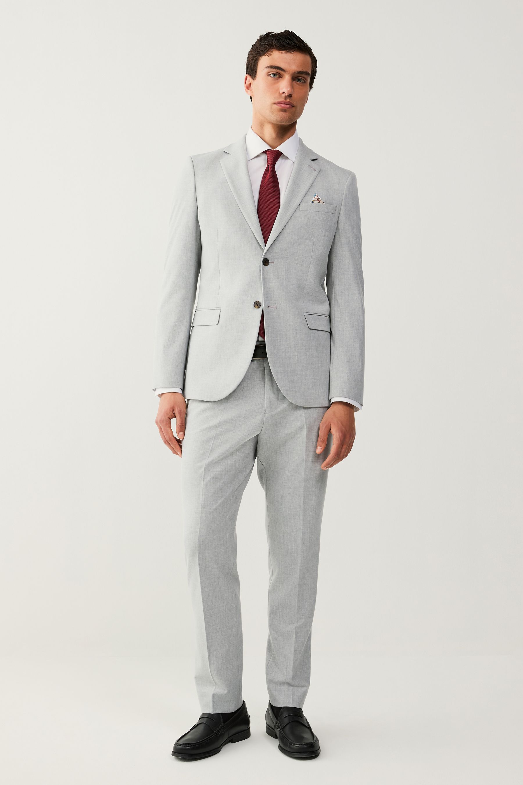 Next grey suits slim fit hotsell