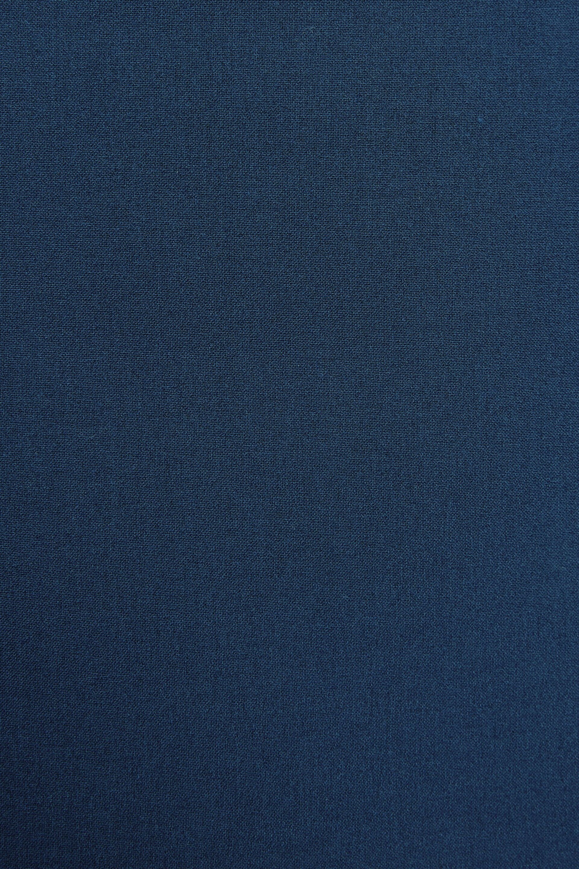 Bright Blue Slim Fit Motionflex Stretch Suit: Jacket - Image 8 of 9