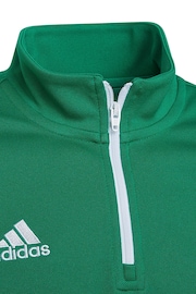 adidas Bright Green Entrada 22 Training Top - Image 3 of 5