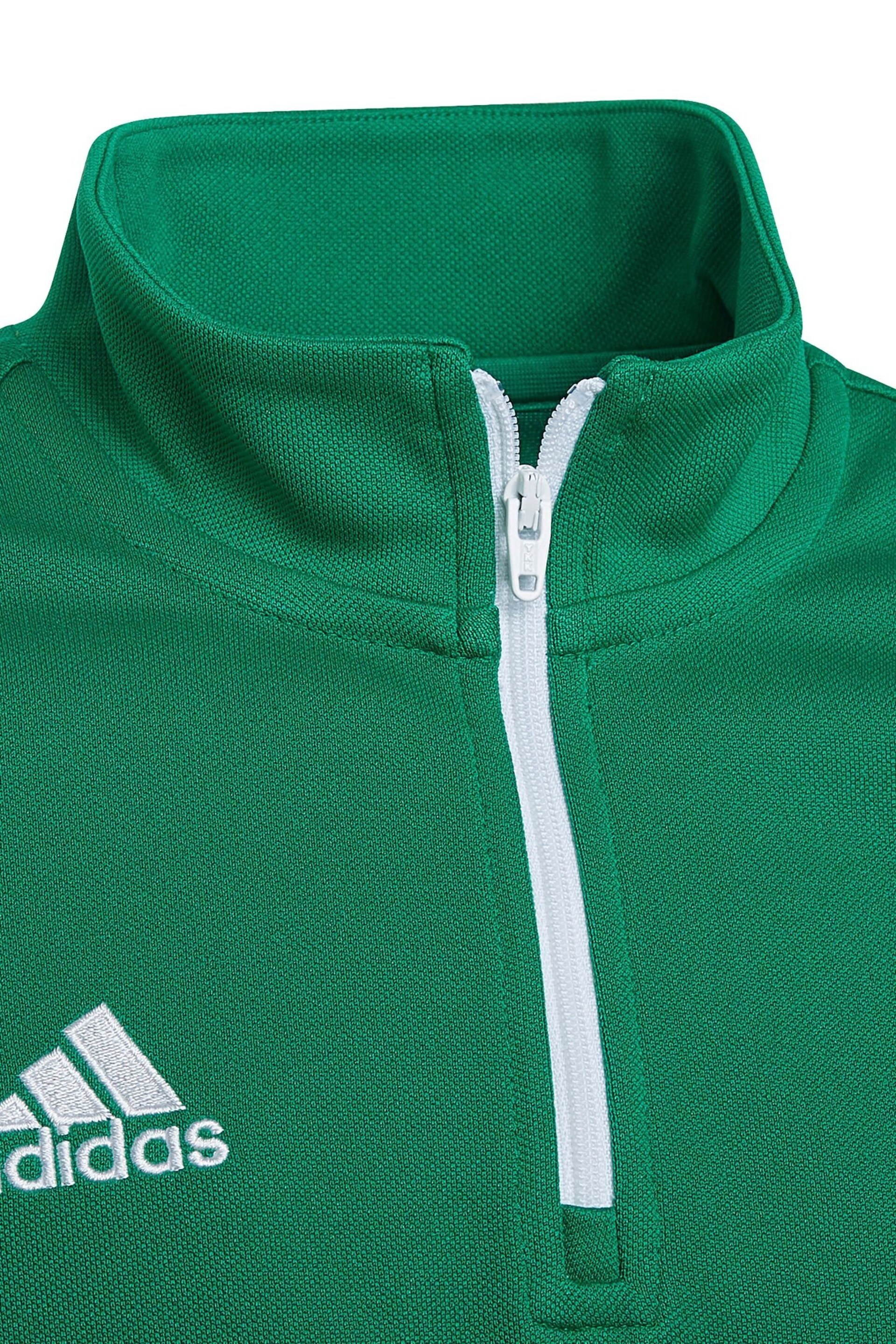 adidas Bright Green Entrada 22 Training Top - Image 3 of 5