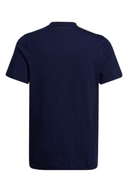 adidas Navy Blue Entrada 22 T-Shirt - Image 2 of 4