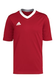 adidas Red Entrada 22 Jersey - Image 1 of 4