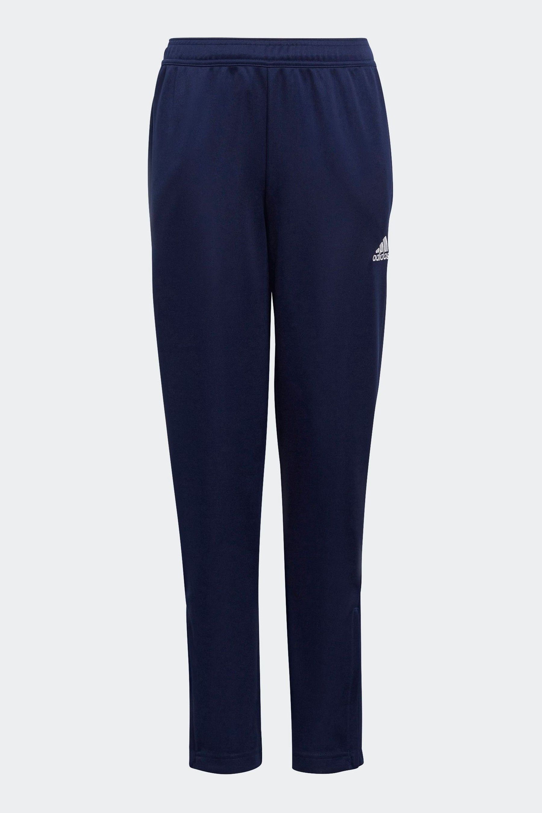 Navy adidas jogging bottoms shop