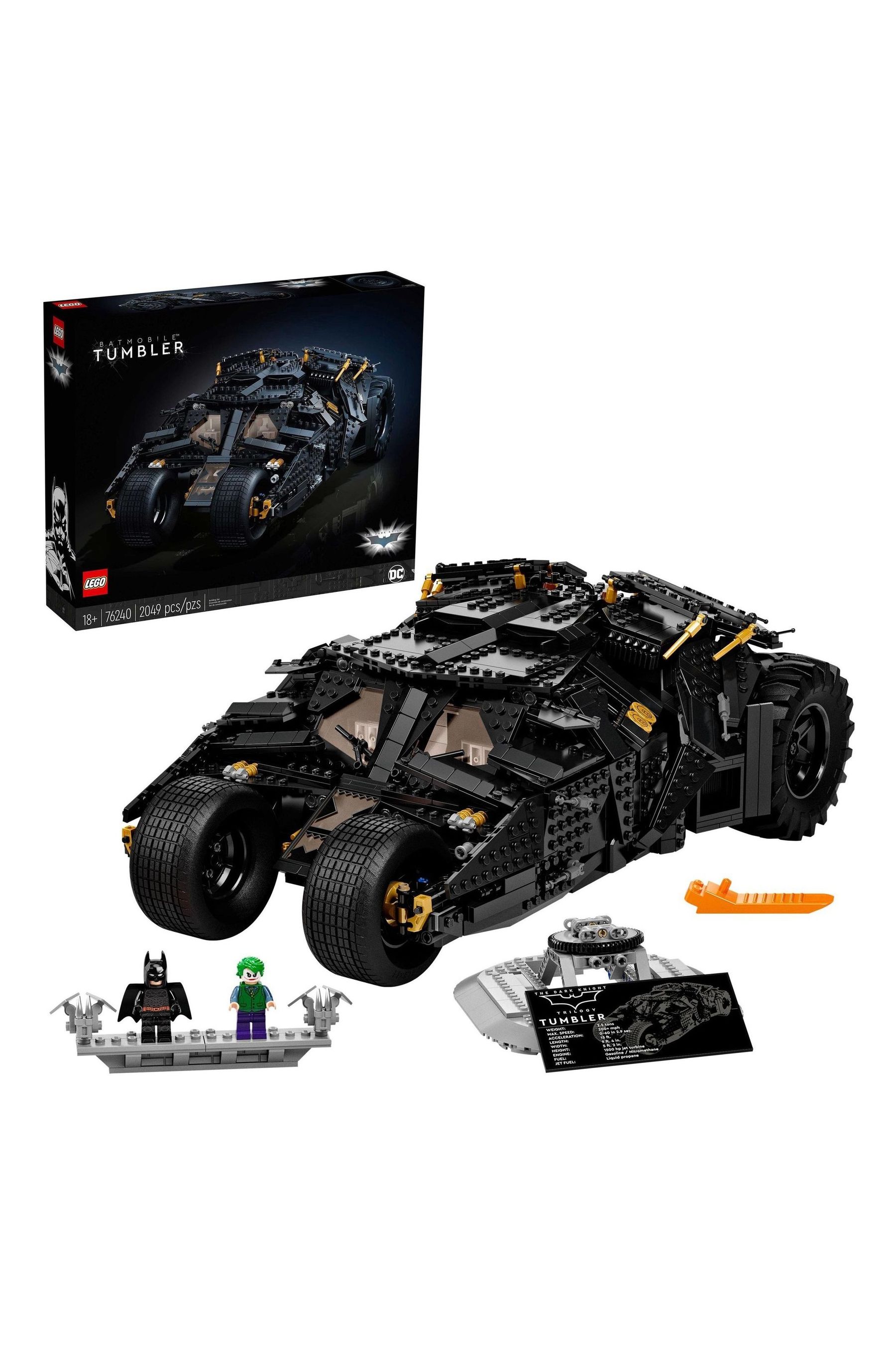 Buy LEGO DC Batman Batmobile Tumbler Car Model for Adults 76240 from the Next UK online shop