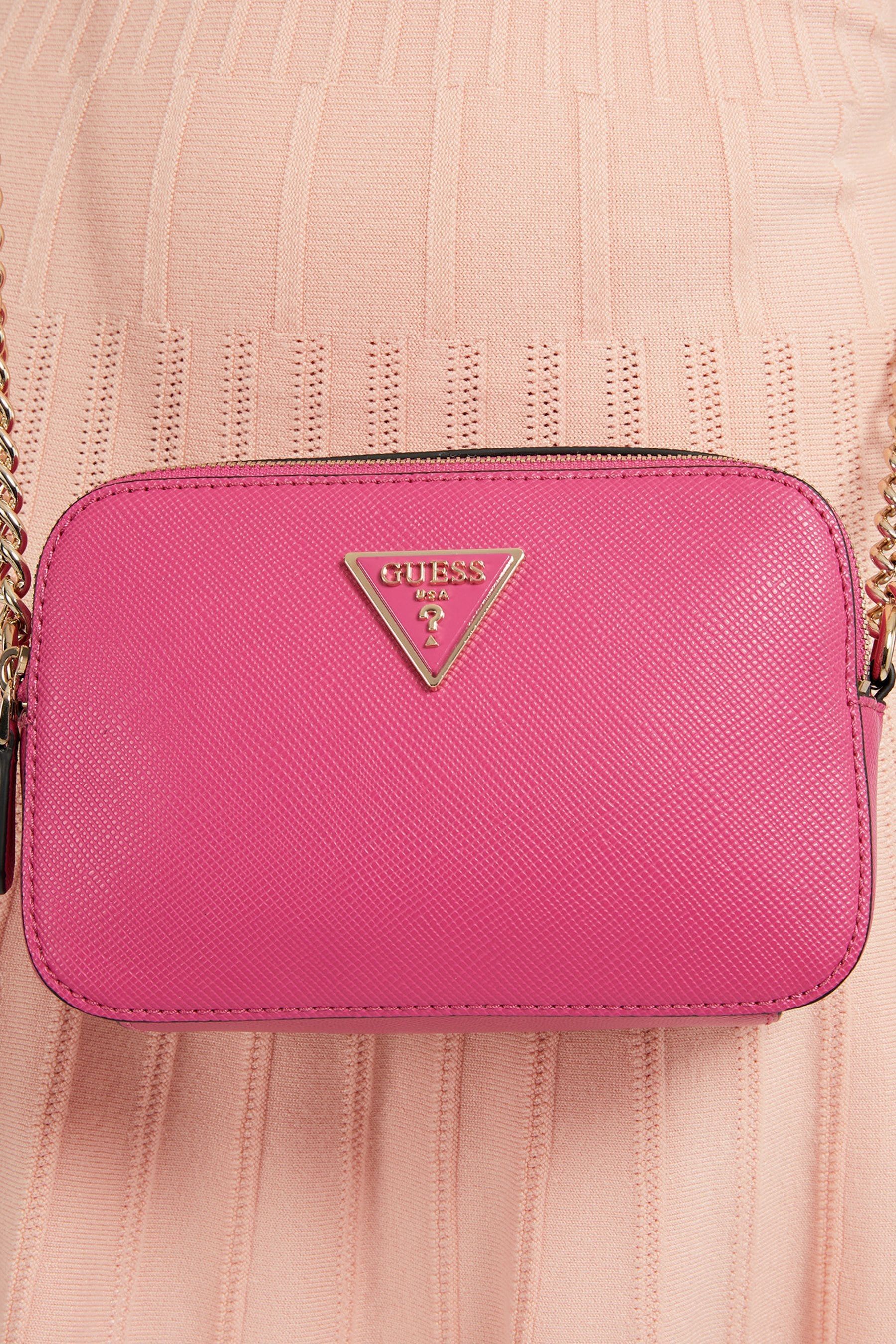 Guess pink crossbody bag deals