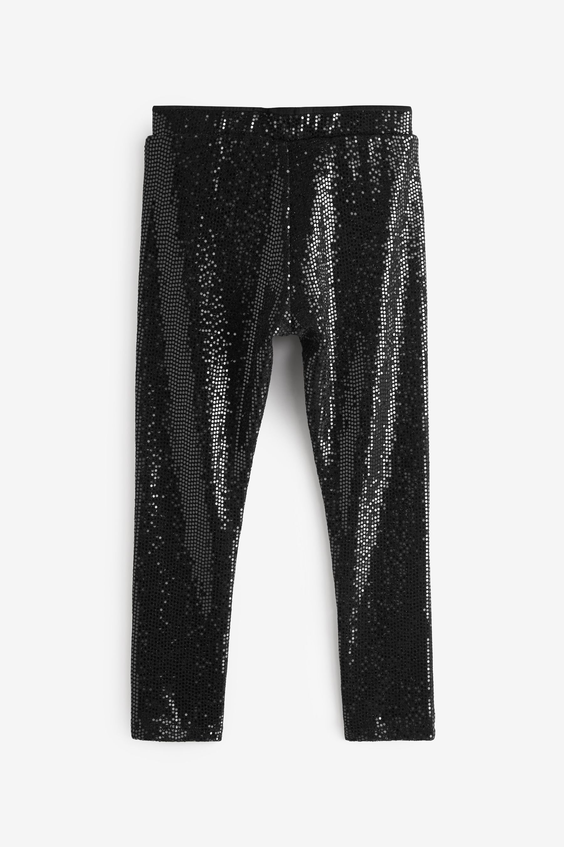 Buy Black Sequin Next Sparkle Leggings 3 16yrs from Next Luxembourg