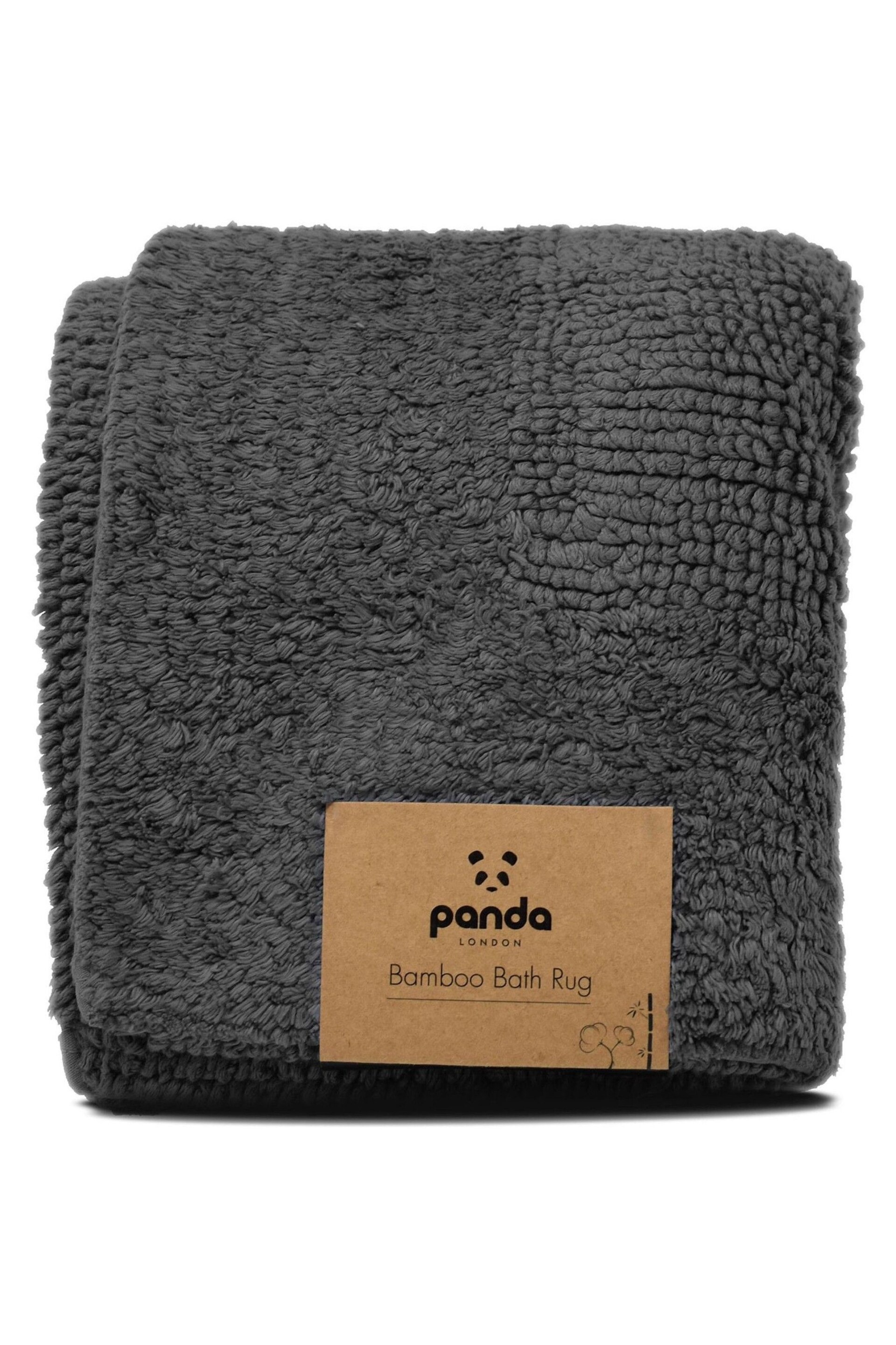 Panda London Grey Bath Mat - Image 7 of 7