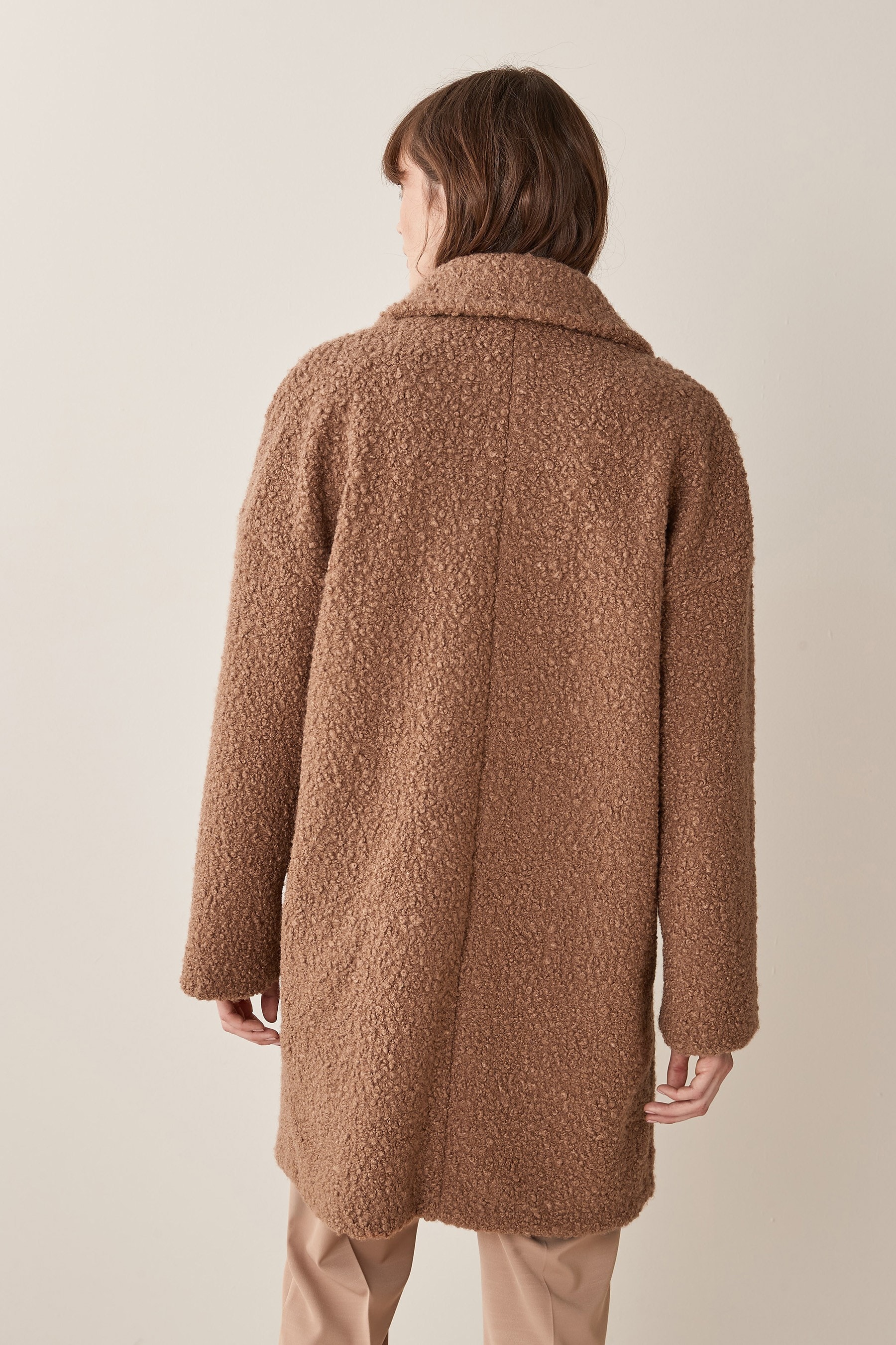 Marella teddy bear coat top