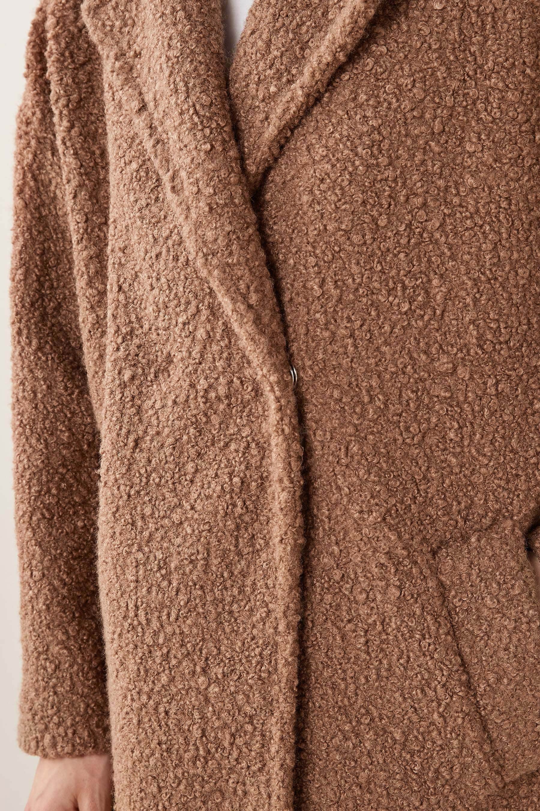 Marella teddy bear coat top