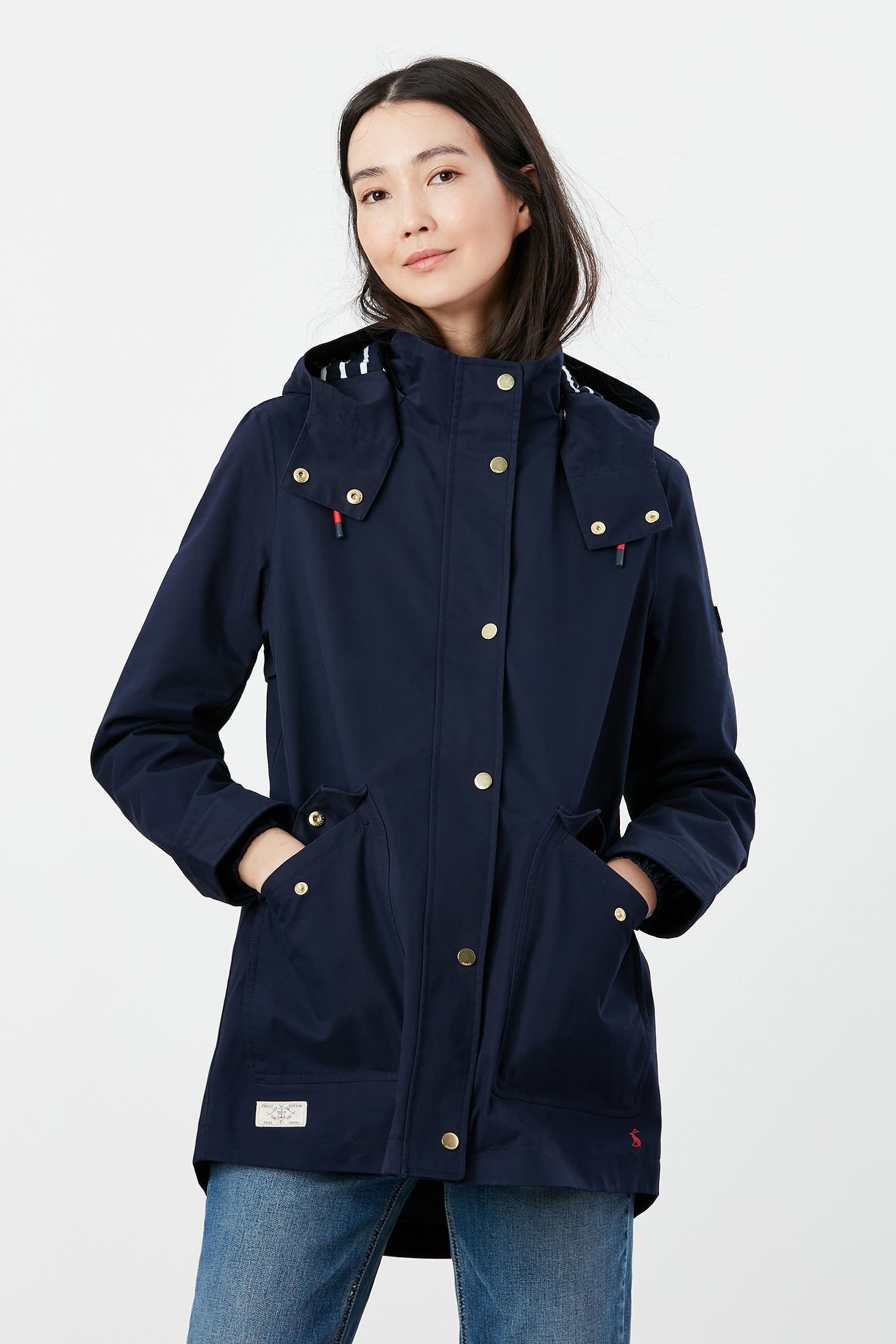 Buy Joules Coast Coastal Mac Coat from Next Belgium