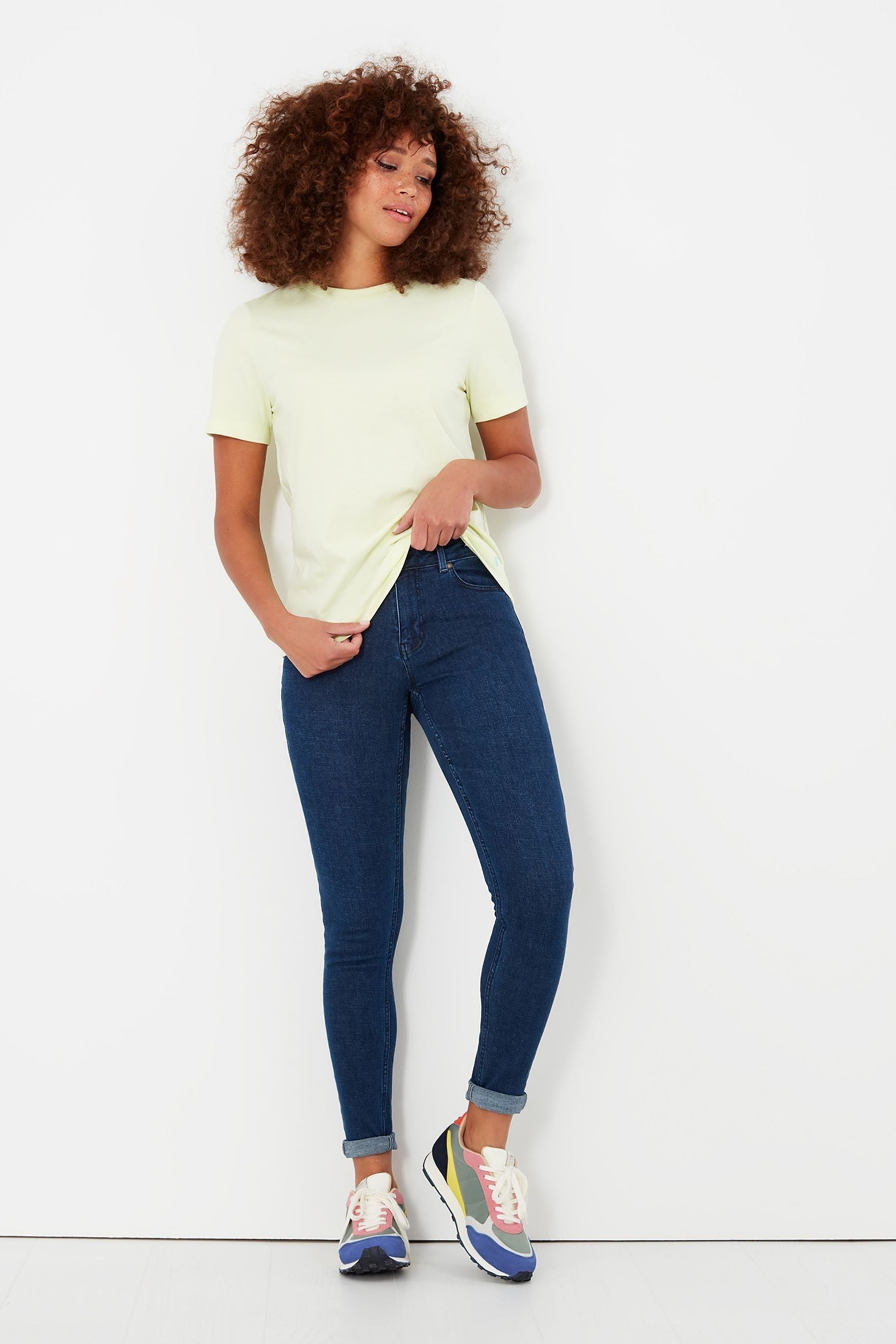 Joules monroe cropped skinny jeans deals