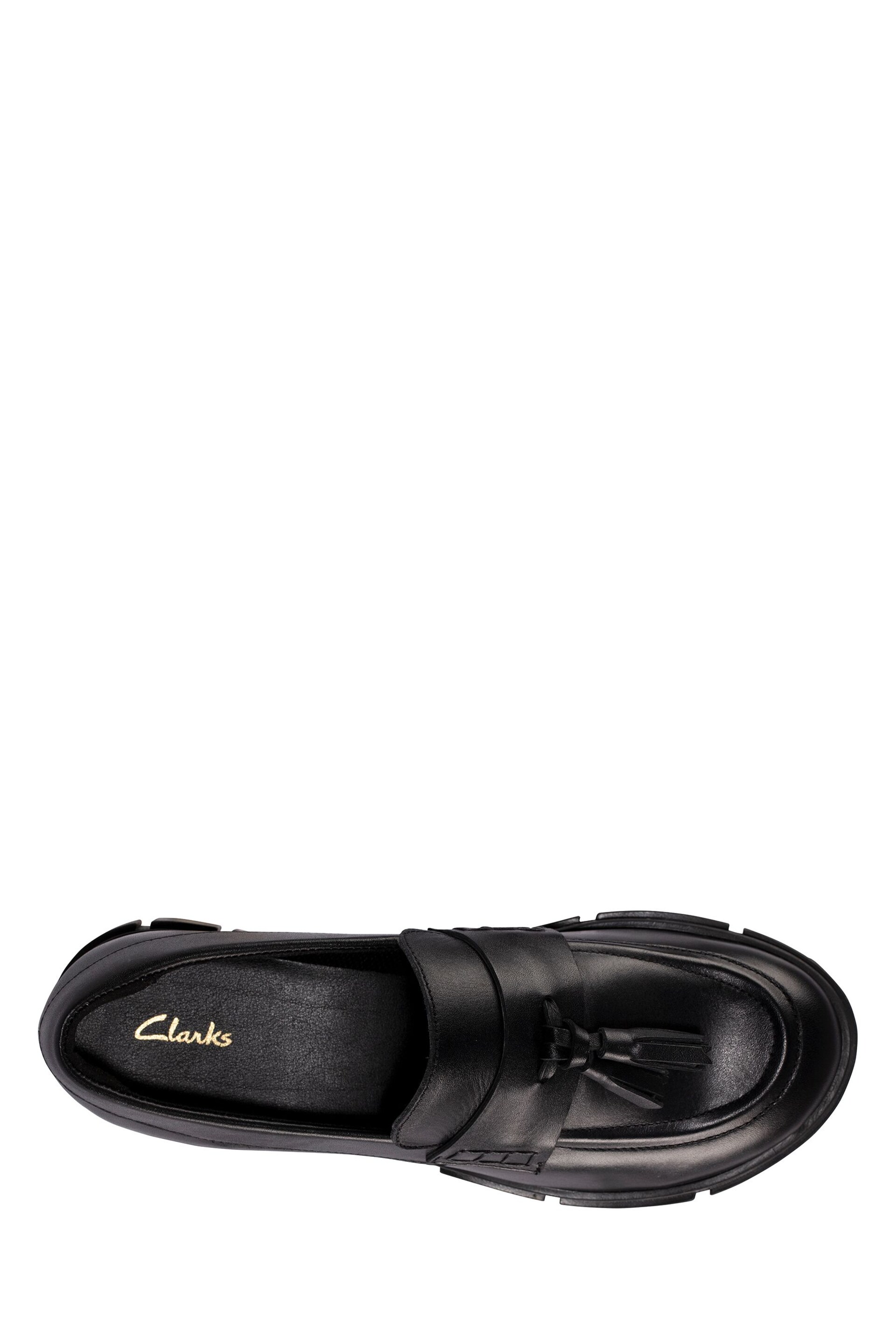 Clarks Black Teala Loafer Shoes - Image 6 of 7