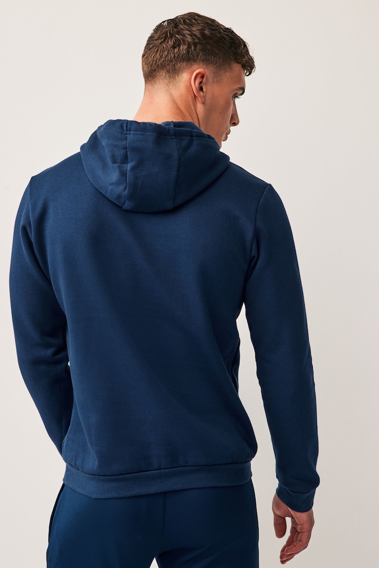 adidas Navy Entrada Sweat Hoodie - Image 2 of 7