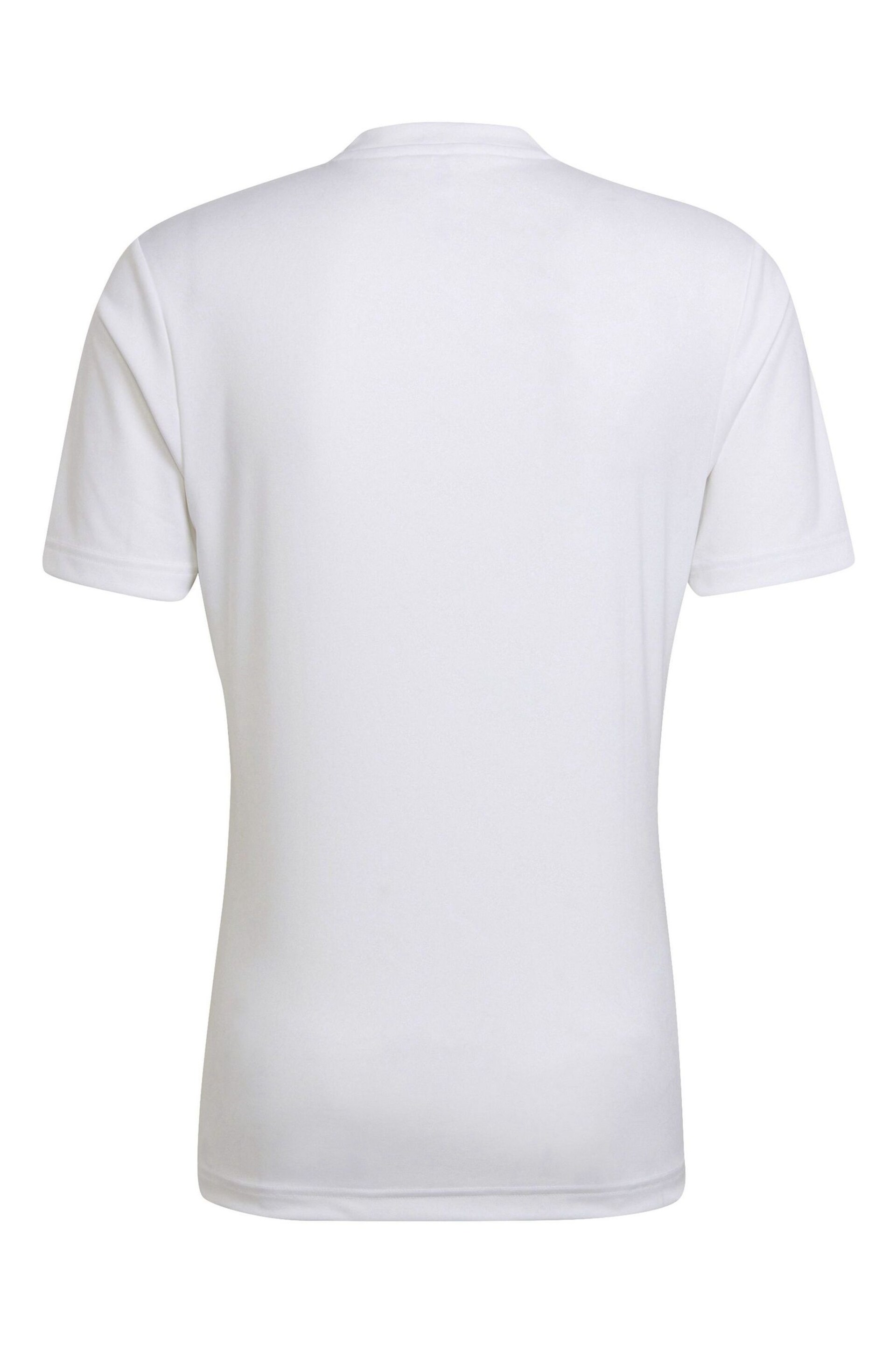 adidas White Entrada Jersey - Image 7 of 7