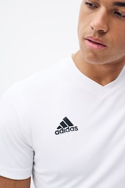 adidas White Entrada Jersey - Image 4 of 7