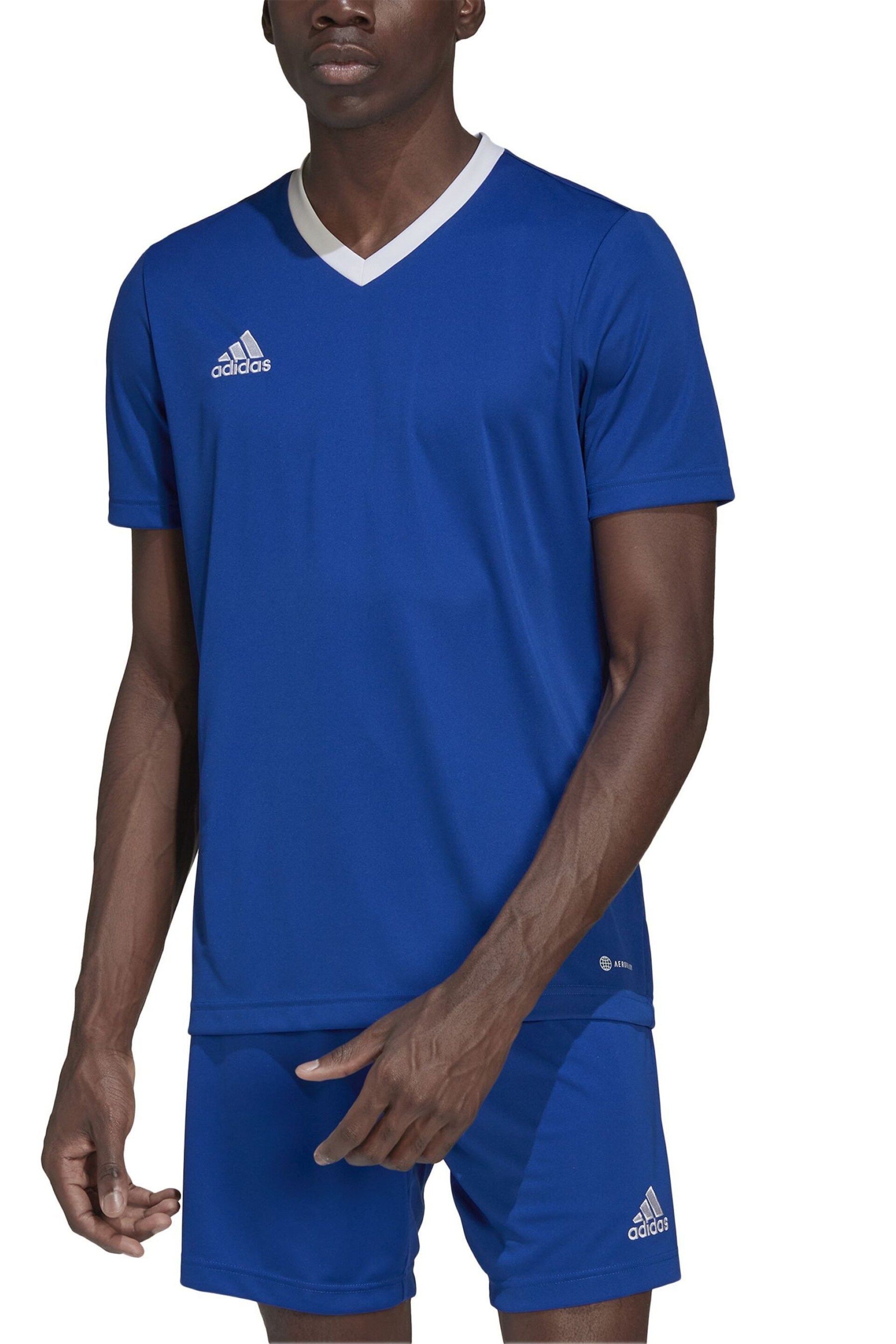 adidas Blue Entrada Jersey - Image 4 of 11