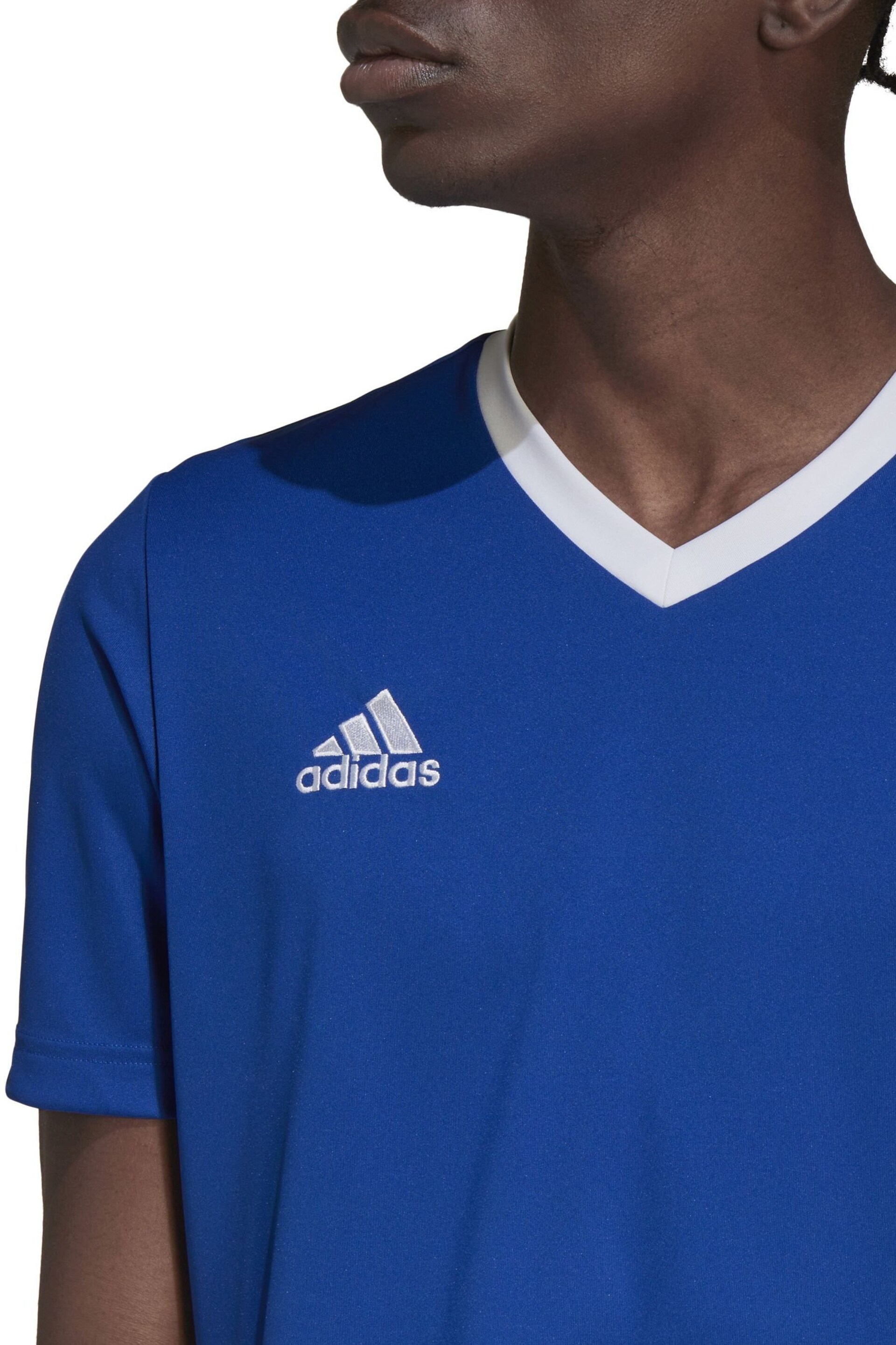 adidas Blue Entrada Jersey - Image 6 of 11