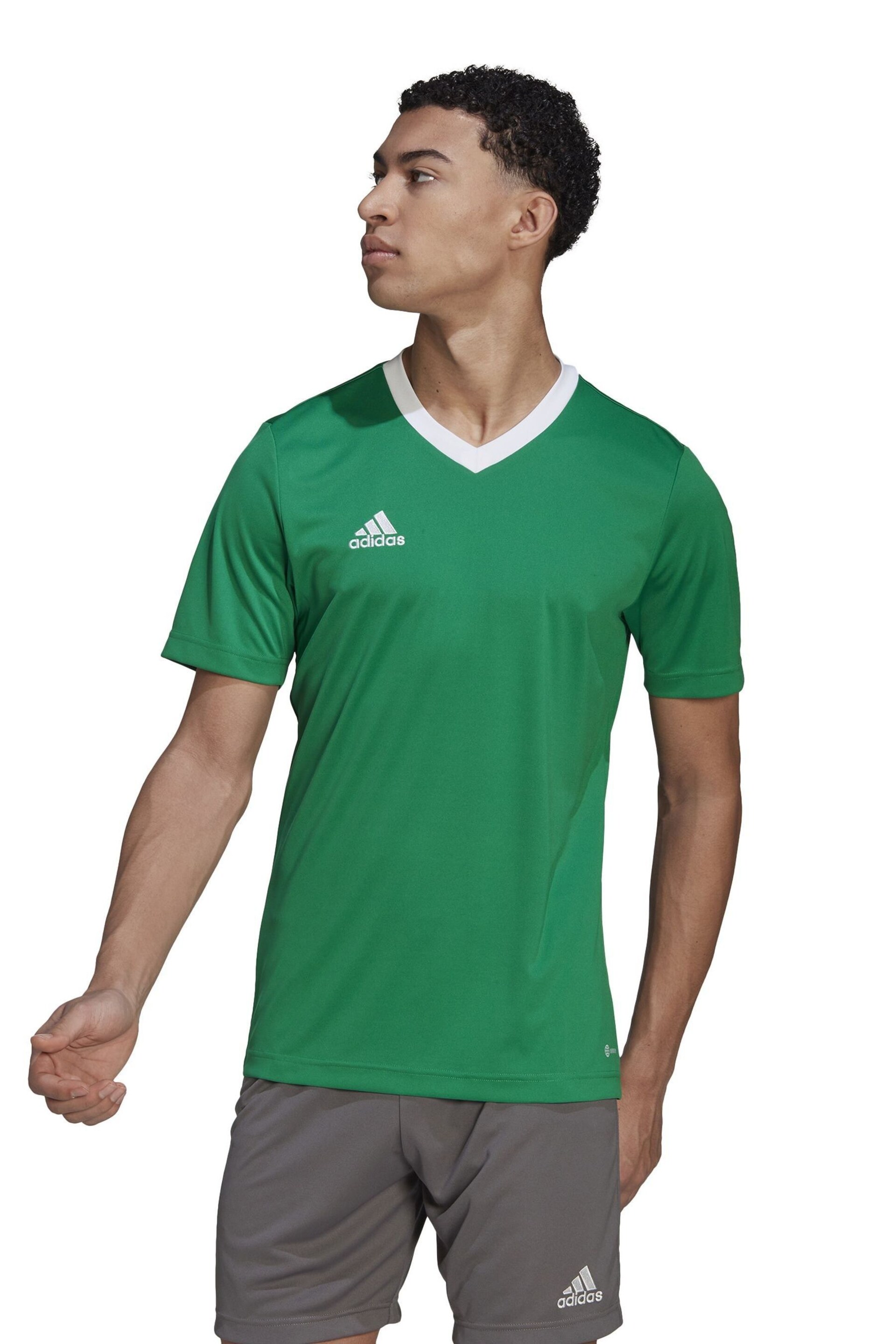 adidas Green Entrada Jersey - Image 1 of 8