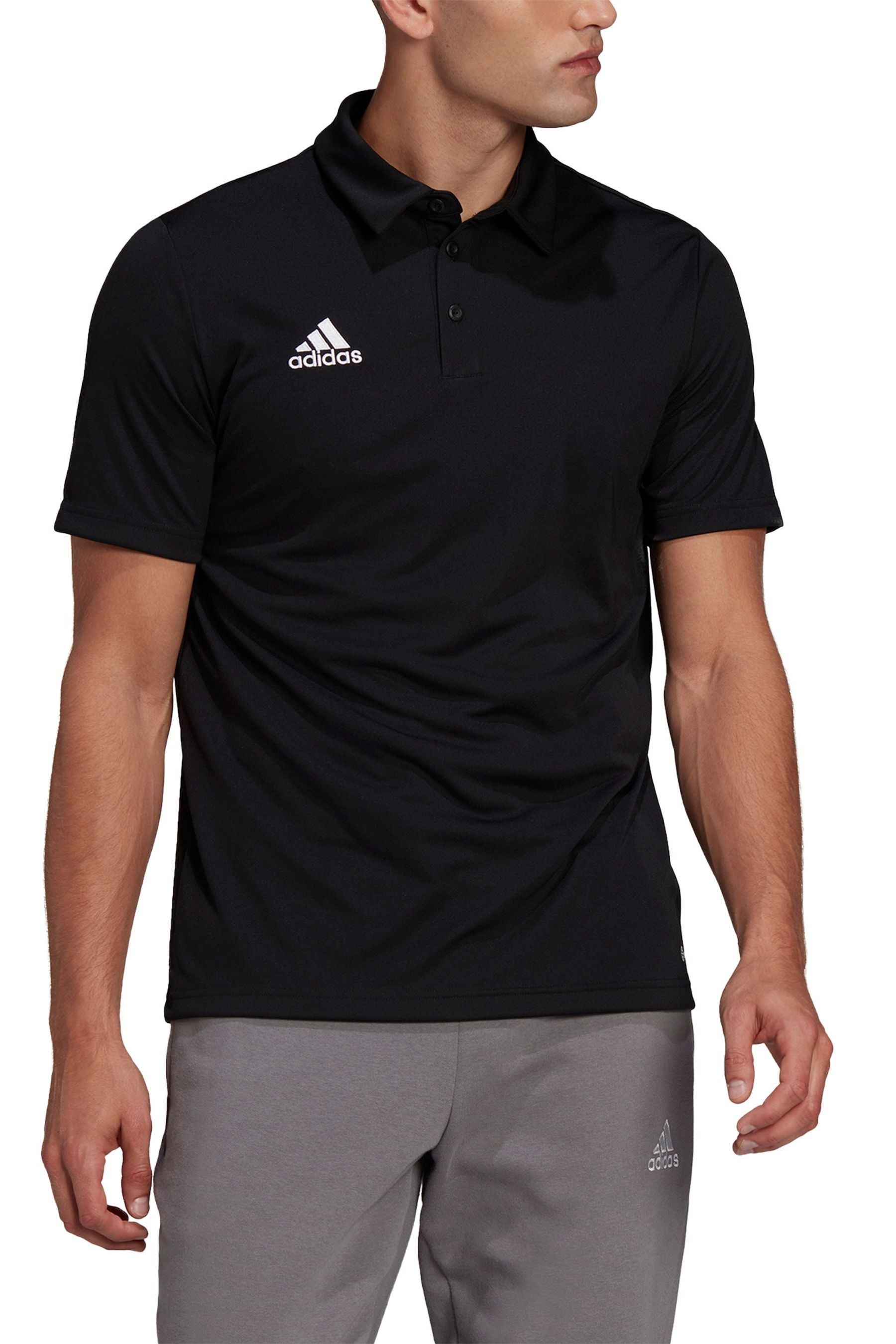 adidas Black Entrada 22 Polo Shirt