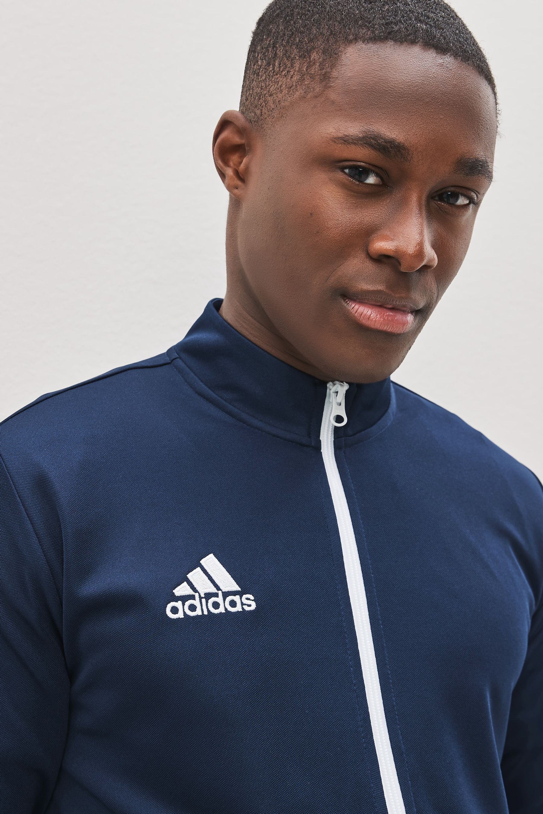 Buy adidas Navy Entrada 22 Track Top Jacket from Next Ireland