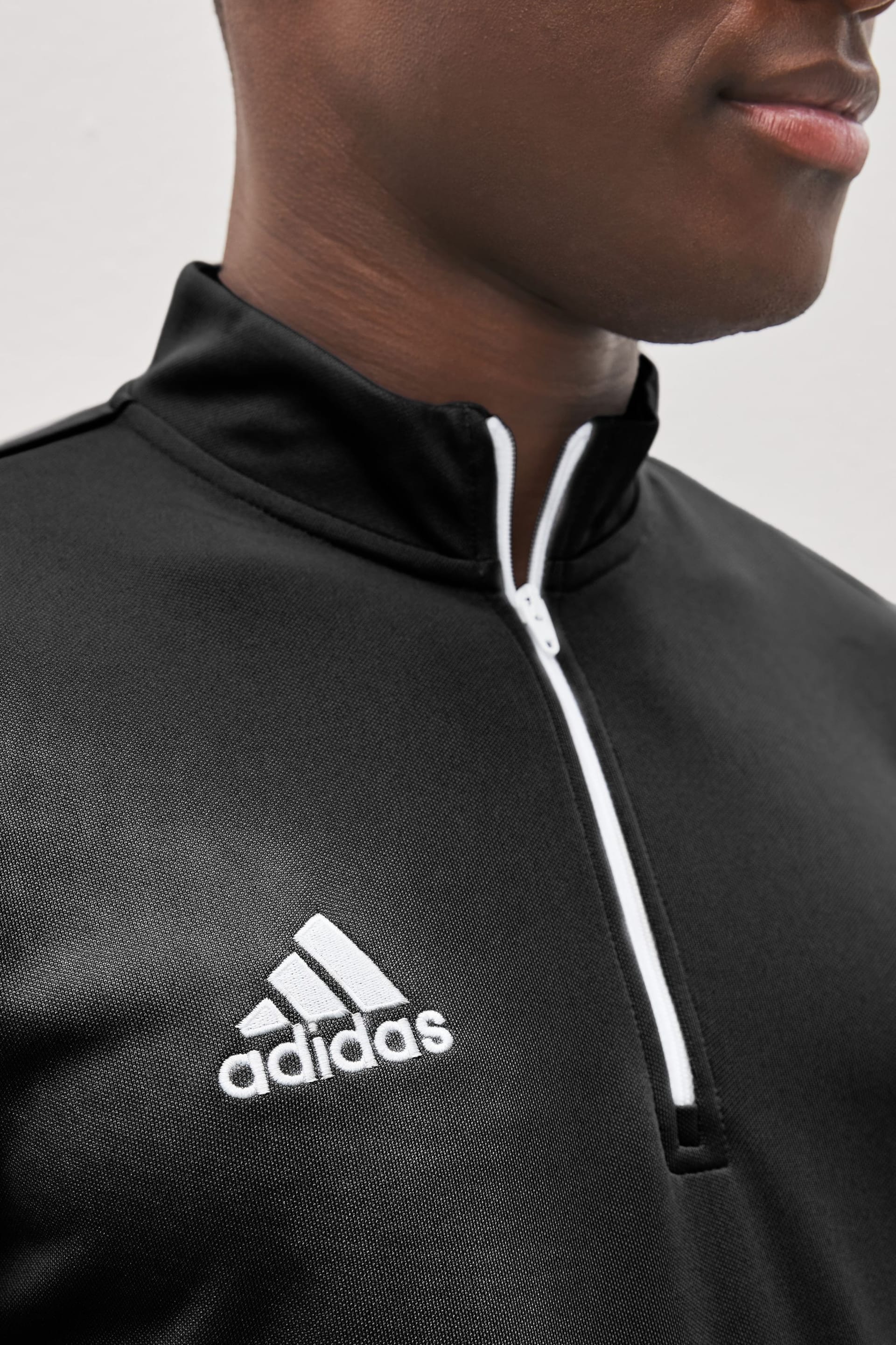 adidas Black Entrada Training Top - Image 5 of 7