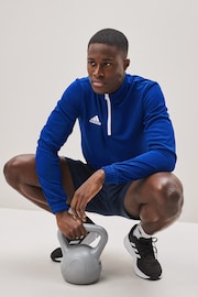 adidas Blue Entrada Training Top - Image 1 of 5