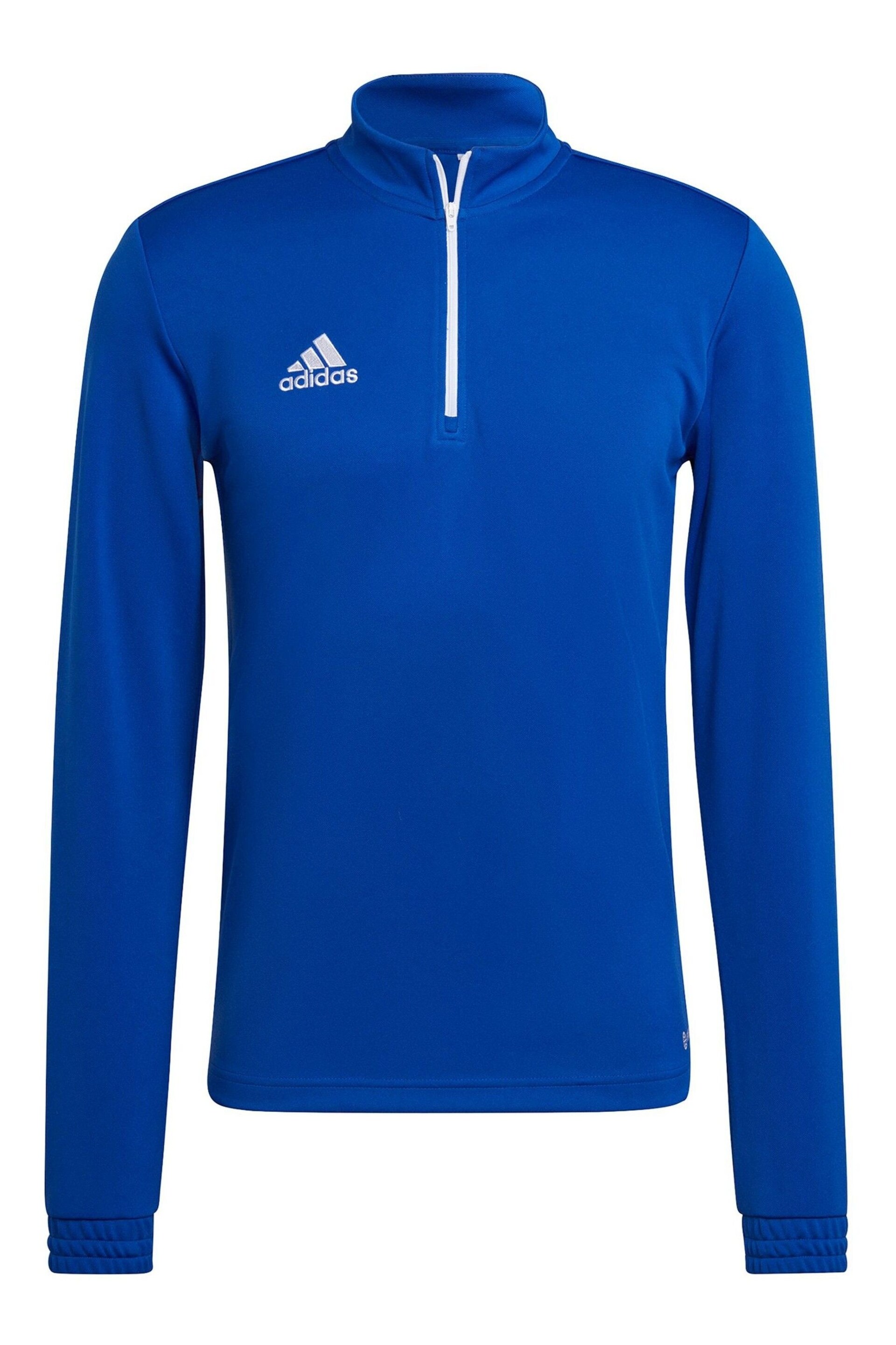 adidas Blue Entrada Training Top - Image 5 of 5