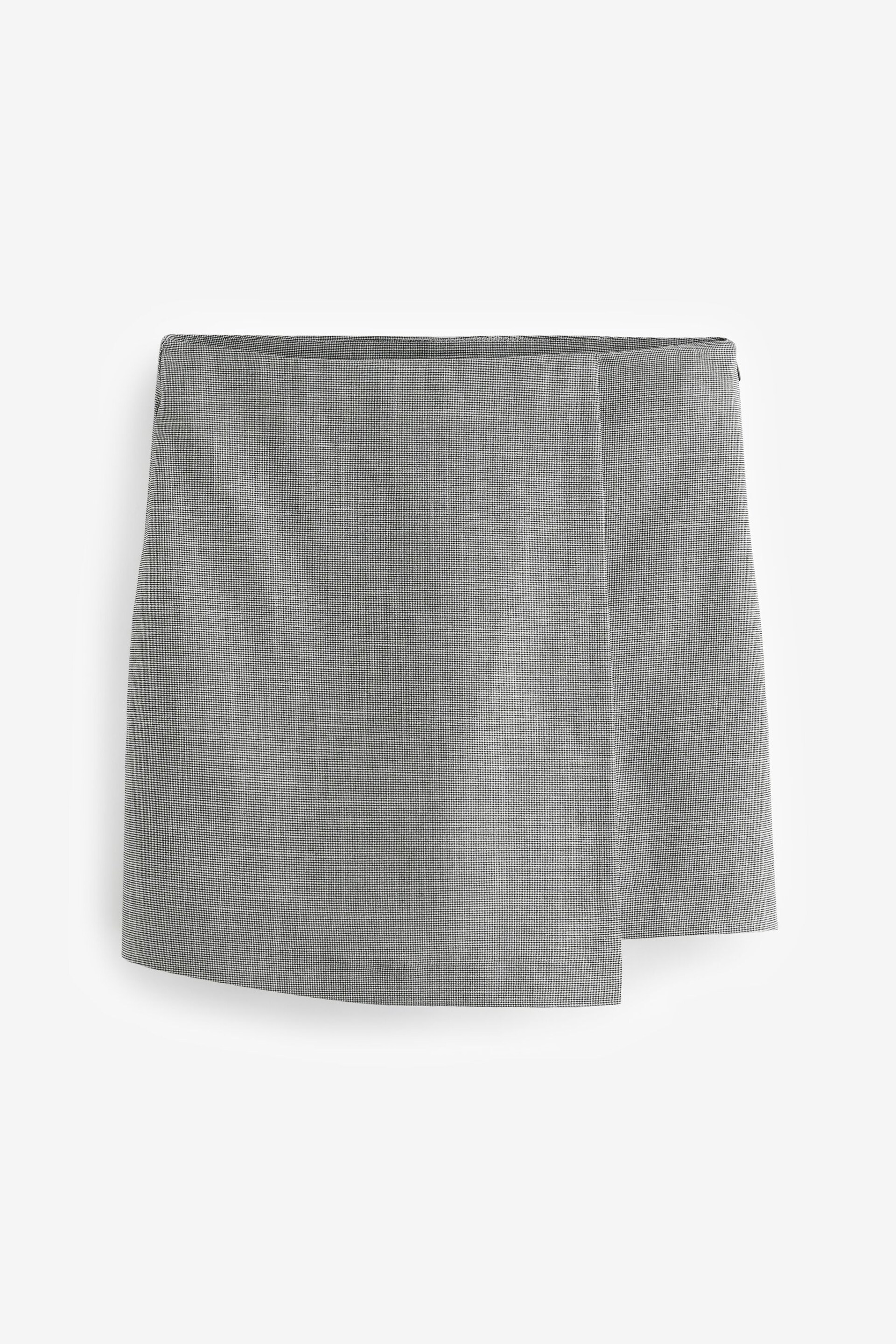 Black/White Tailored Check Skort - Image 5 of 6