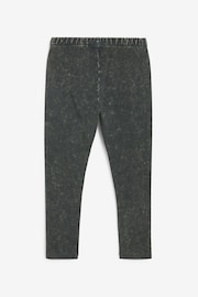 Charcoal Grey Denim Leggings (3-16yrs) - Image 2 of 3