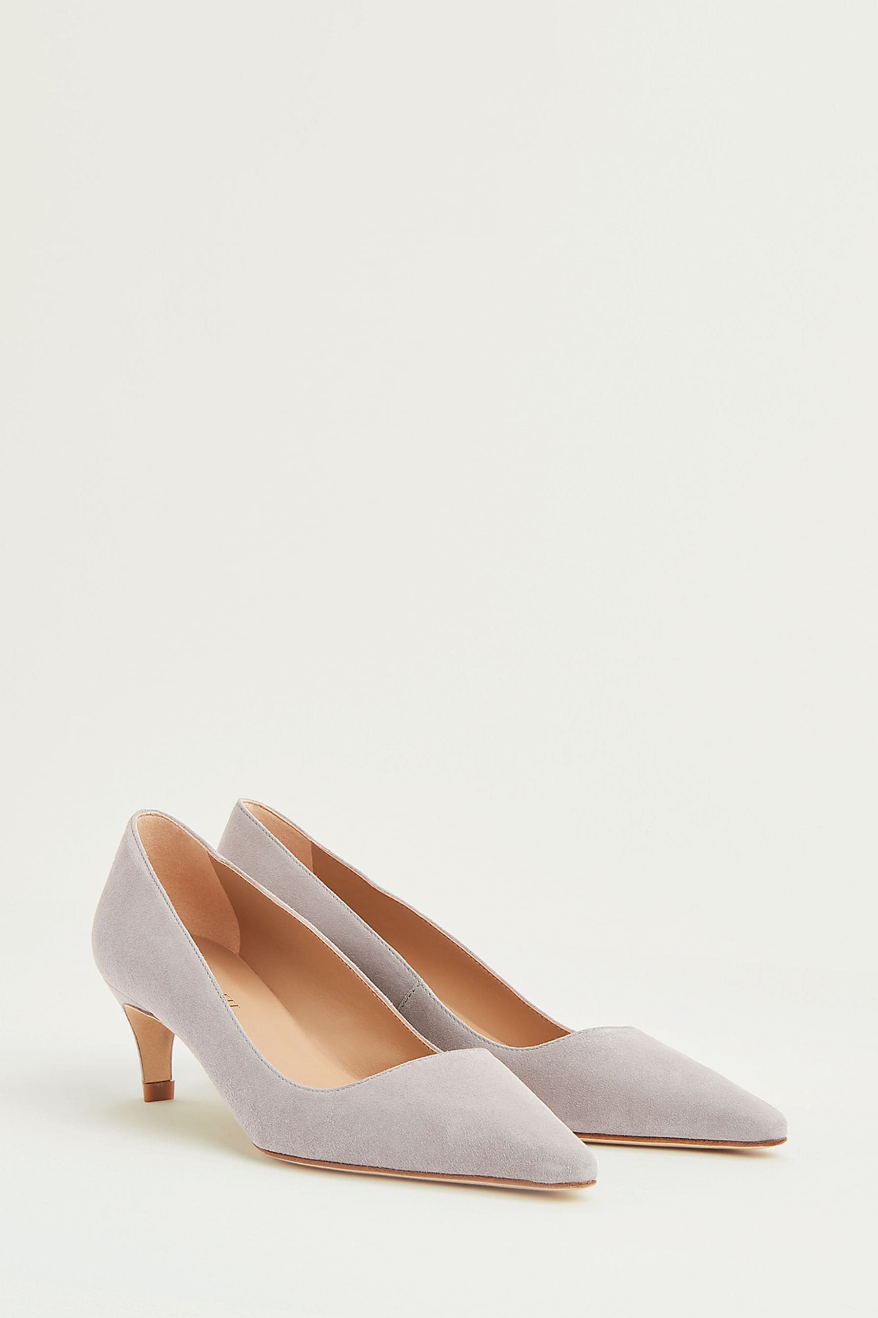 Buy L.K. Bennett Grey Ava Set Back Heel Courts from Next Luxembourg