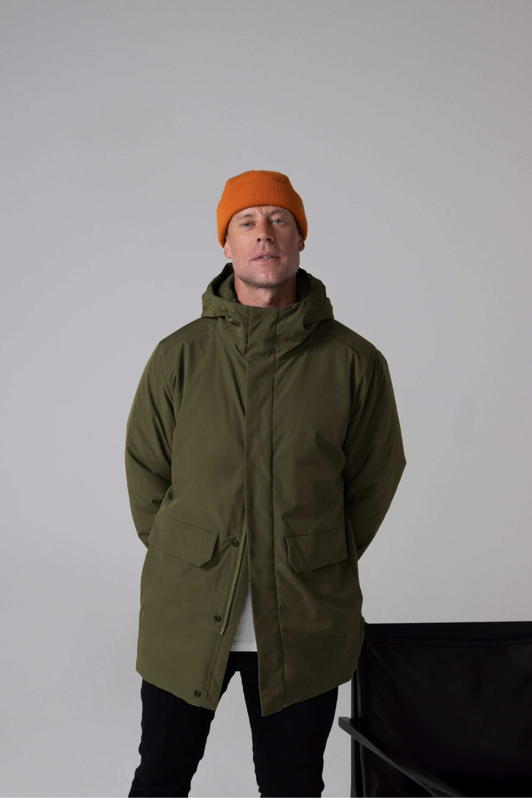 Buy F F FW Bridge Natural Long Coat from Next Ireland