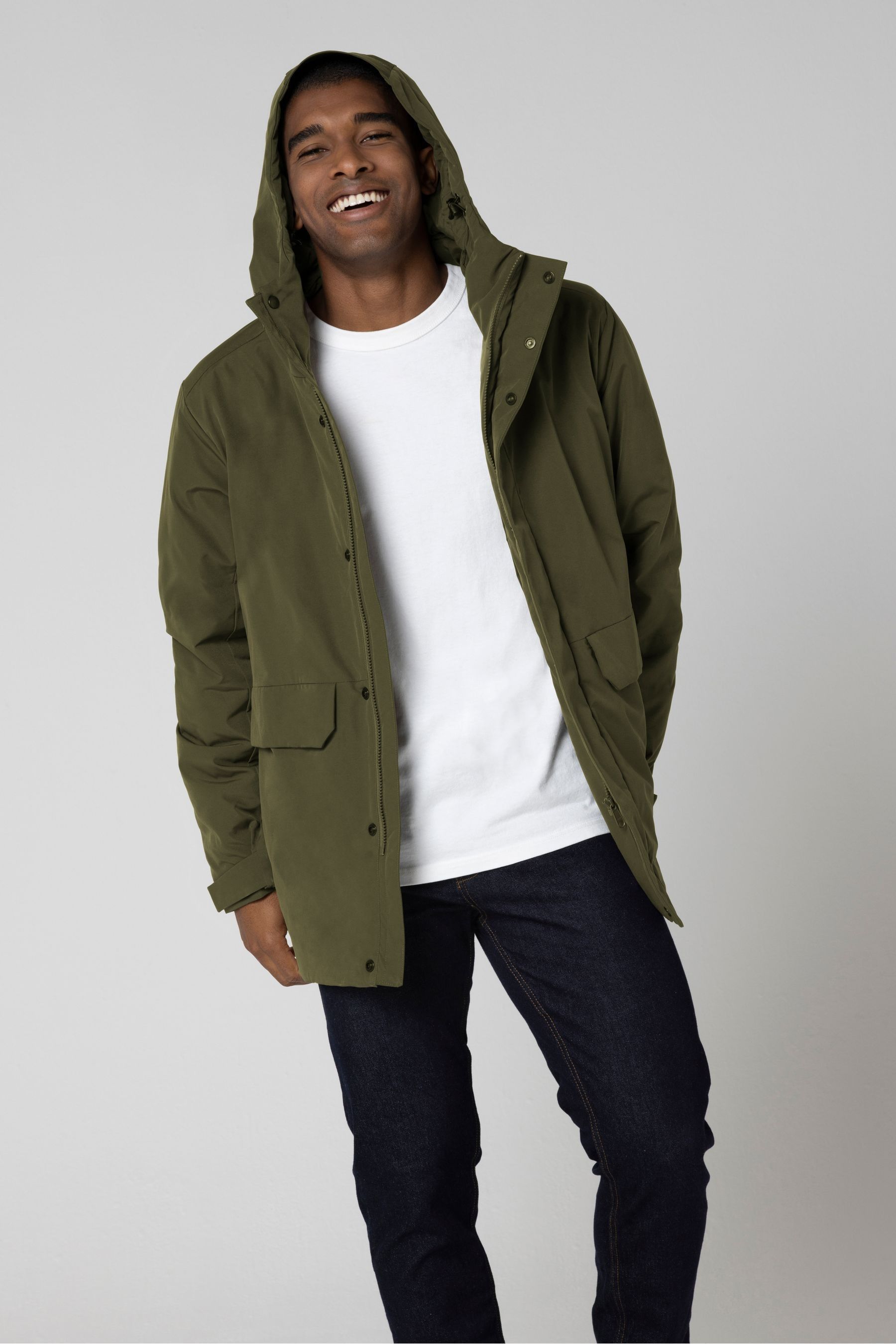 F&f khaki shacket store