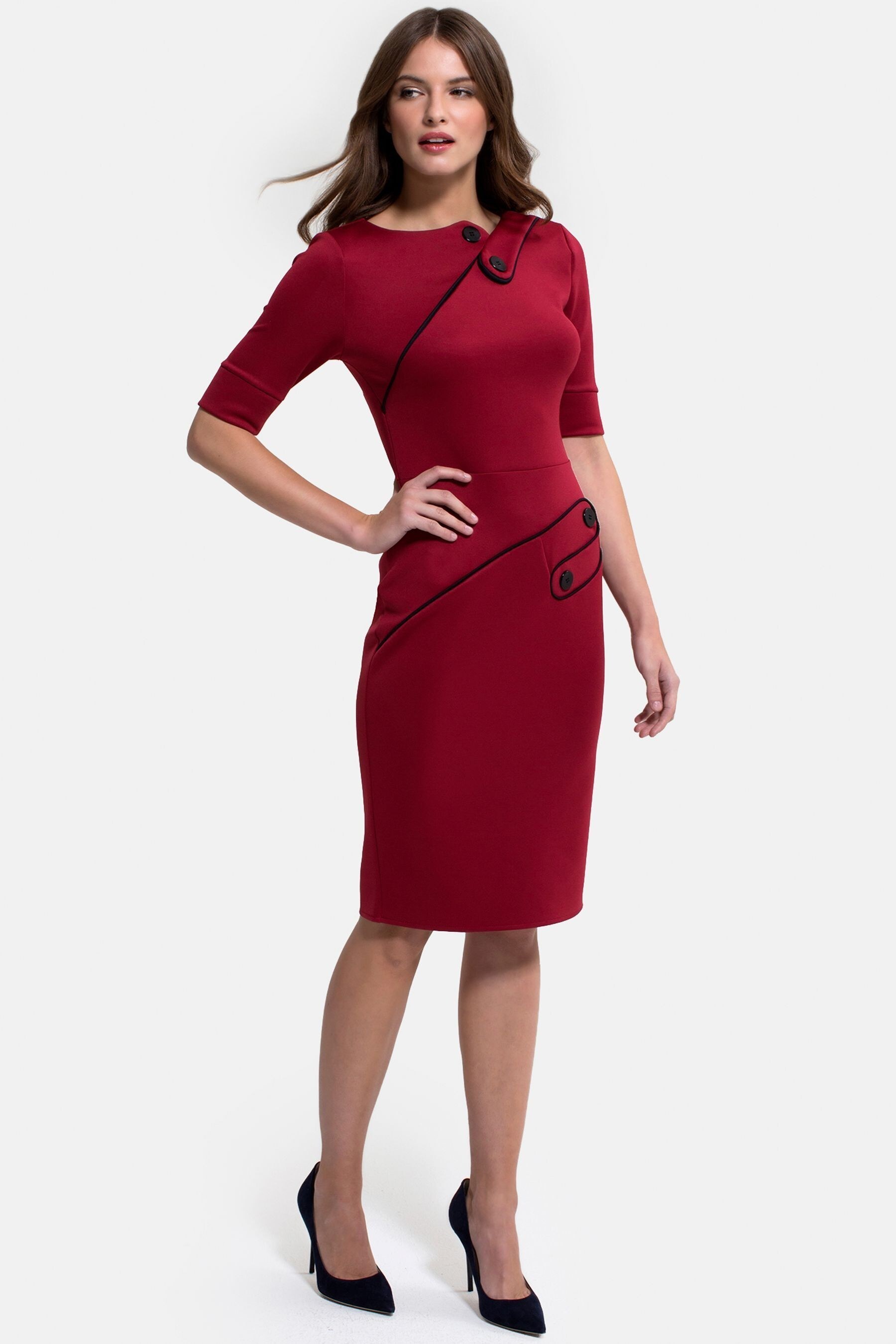 Hotsquash red dress shop